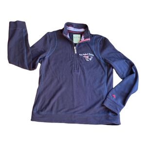 Men’s Tommy Bahama New England Patriots 1/4 zip pull-over size medium